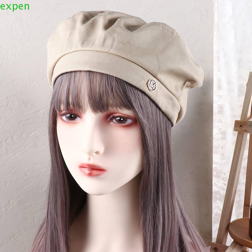 EXPEN Mũ Beret Màu Sắc Nhã Nhặn Dành Cho Nữ