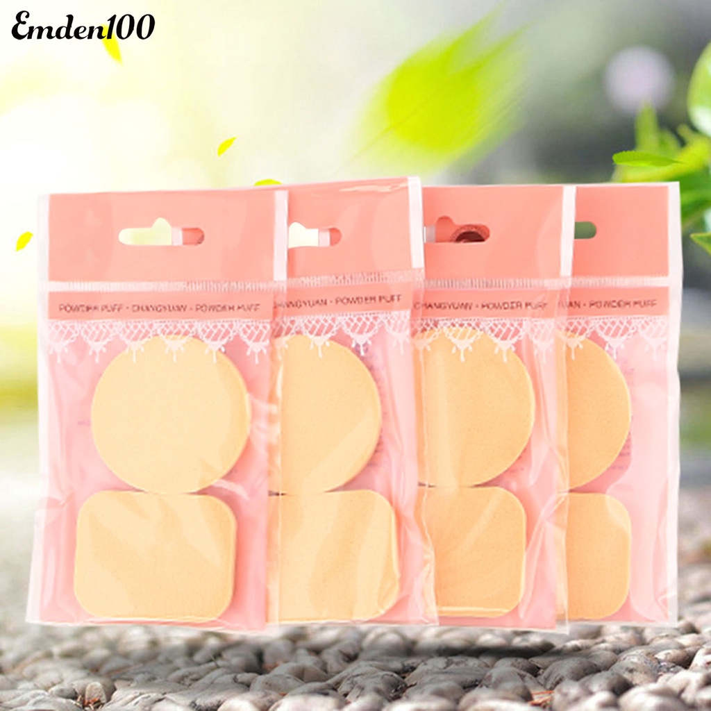 Set 2 Mút Trang Điểm Ướt Và Khô Mềm Mại Đa Năng Tiện Dụng