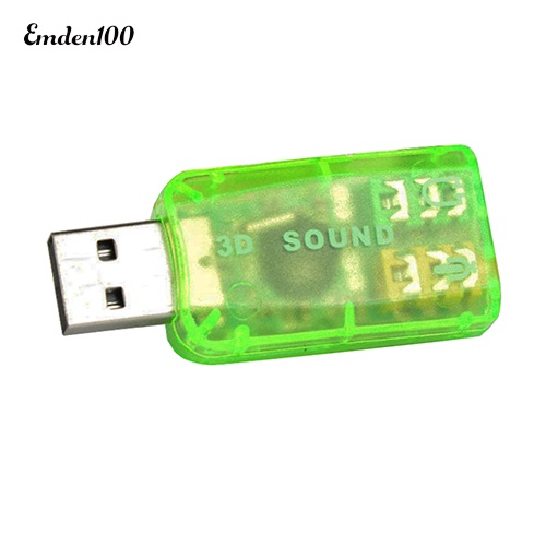 Thẻ Âm Thanh Ảo Thuật 5.1 Kênh Chuyển Đổi USB 2.0 Sang 3D