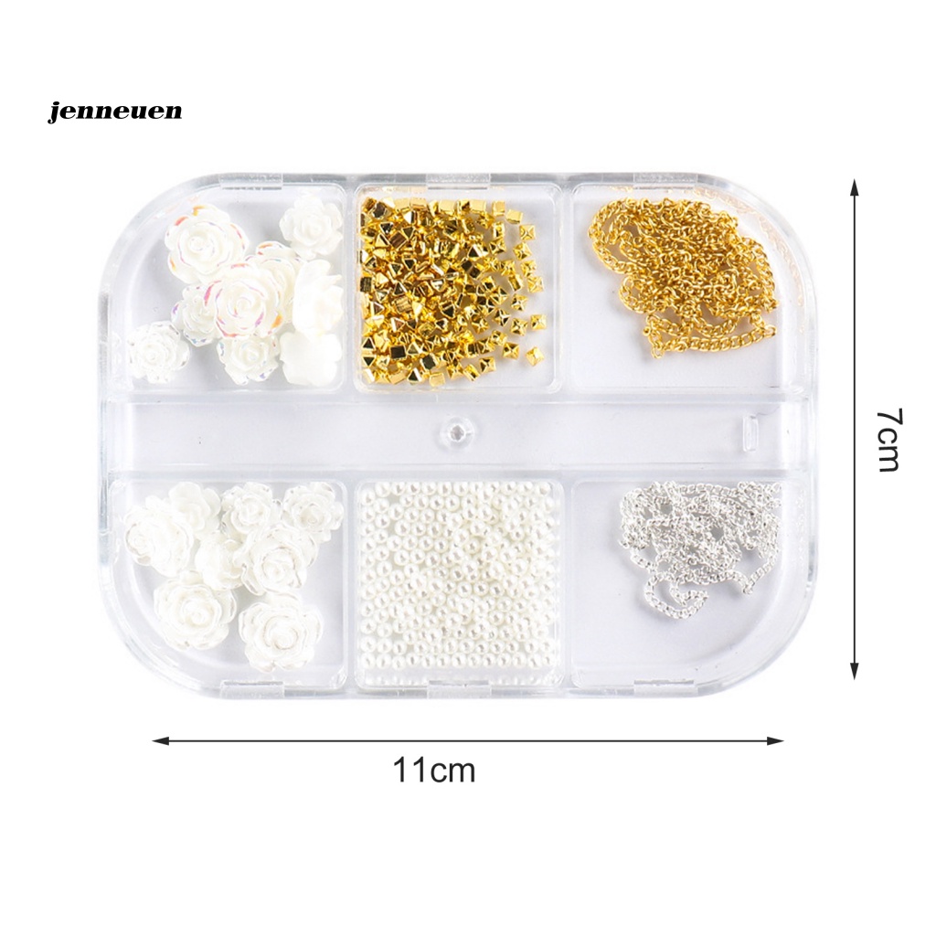 Dây Xích Kim Loại Trọng Lượng Nhẹ Không Rơi Trang Trí Móng Tay