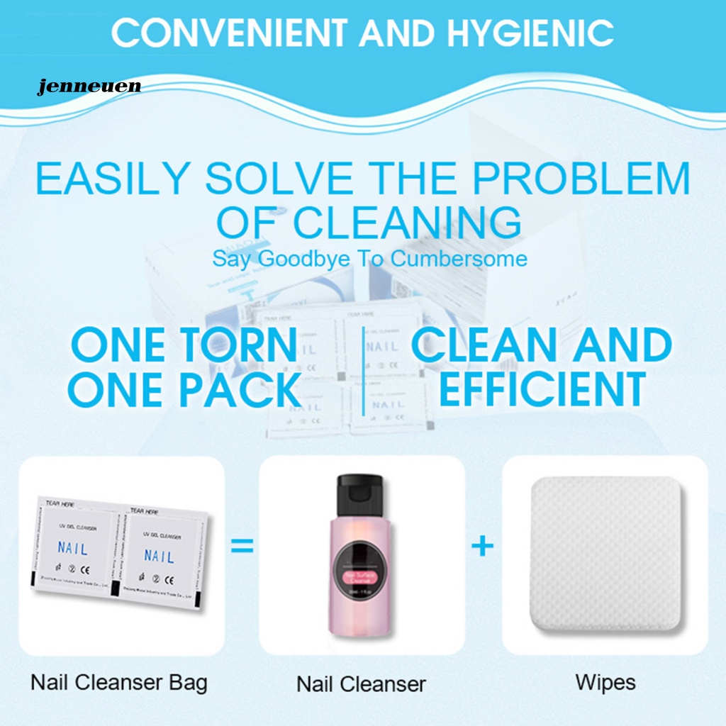 Hộp 100 Miếng / Hộp Khăn Giấy Tẩy Sơn Móng Tay Siêu Mỏng Không Xơ Vải Hiệu Quả