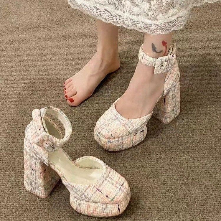 Xăng đan Cao Gót Thời Trang Xuân Thu 2023 Dành Cho Nữ