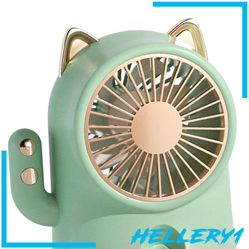 Quạt Điện Phun Sương Để Bàn 3 Tốc Độ Kèm Sạc USB Tiện Dụng Mang Theo Du Lịch Cắm Trại