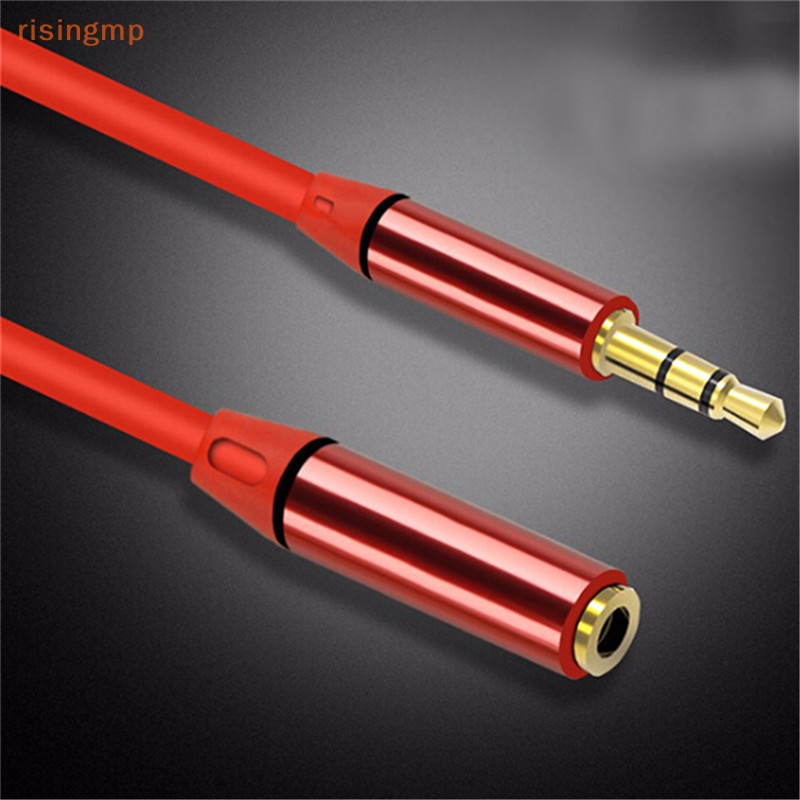 Dây Cáp Nối Dài Tai Nghe 4 Cực 3.5mm Màu Đỏ