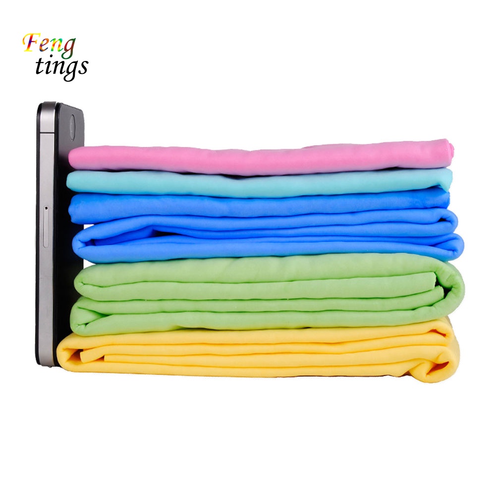 Khăn Lau Khô Tóc Giả Da Lộn Thấm Hút Nước Tiện Dụng