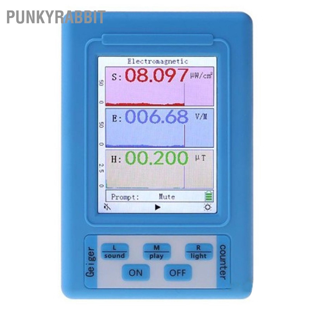 PunkyRabbit Máy đo bức xạ điện từ dò chính xác nhạy cảm