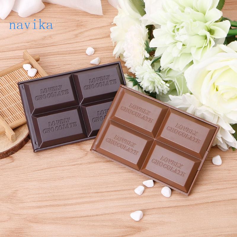 Gương Trang Điểm Mini Hình Bánh Quy Sô Cô La Dễ Thương