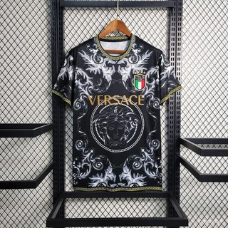 Phiên bản đặc biệt bộ đồ versace phiên bản đặc biệt màu trắng đen xanh lam - phiê