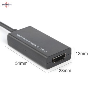 Cáp Chuyển Đổi Cổng USB Type C Sang HDMI USB 3.1 Cho Android