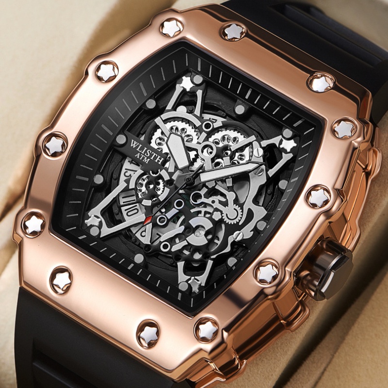 Đồng Hồ Đeo Tay Máy Quartz Phát Quang Chống Thấm Nước Thời Trang Cho Nam