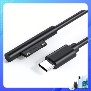 Cáp Chuyển Đổi Sạc Nhanh 3A 15V Bộ Nguồn USB Type-C Cho Microsoft Surface Pro 3 4 5 6