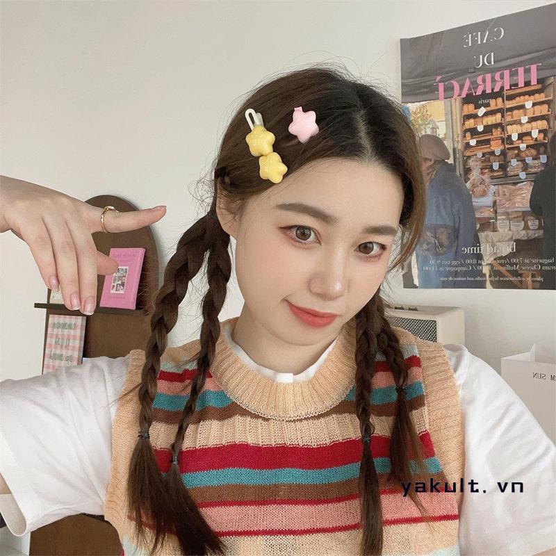 🍭 🍭Kẹp Tóc Nữ Hình Ngôi Sao Ngọt Ngào Dễ Thương