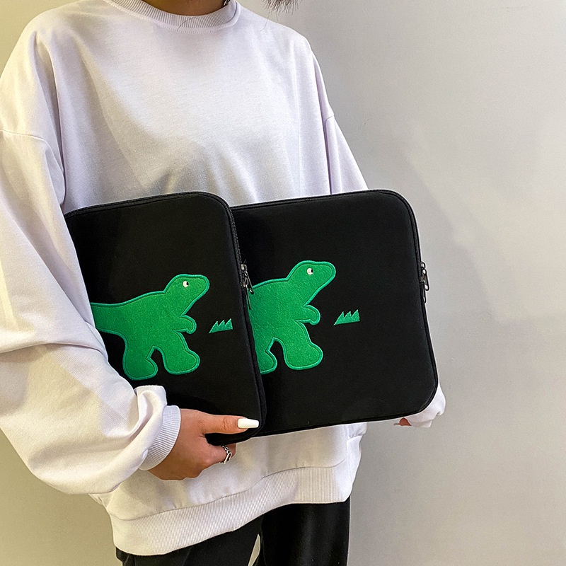 Arctic Hunter  Túi Đựng Máy Tính Bảng Chống Va Chạm Thêu Họa Tiết Dễ Thương Phong Cách Hàn Quốc Cho ipad 11 / 13 inch