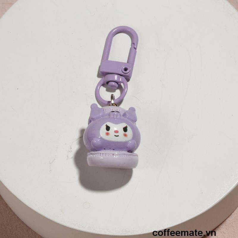 ⚡Móc Khóa Ba Chiều Hình Cún Kuromi Cinnamon Màu Macaron Dễ Thương Phong Cách Nhật Bản Dành Cho Bạn Gái
