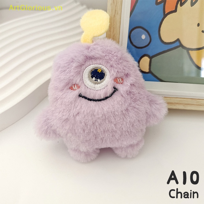 1 Huy Hiệu Cài Áo Hình Quái Vật Nhỏ Nhồi Bông Đáng Yêu