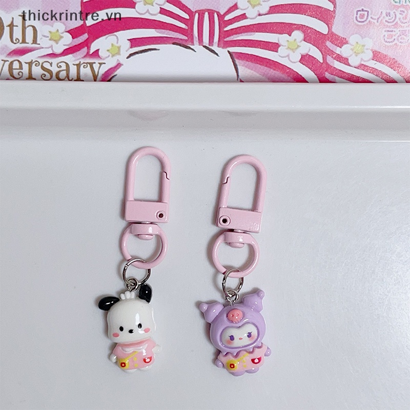 SANRIO Móc Khóa Hình Nhân Vật Kuromi My Melody Cinnamoroll Dễ Thương