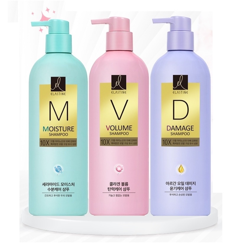Bộ Gội Xả Elastine Care 10X Conditioner Dành Cho Tóc Mỏng, Yếu, Dễ Gãy Rụng 680ml 680ml Hàn Quốc