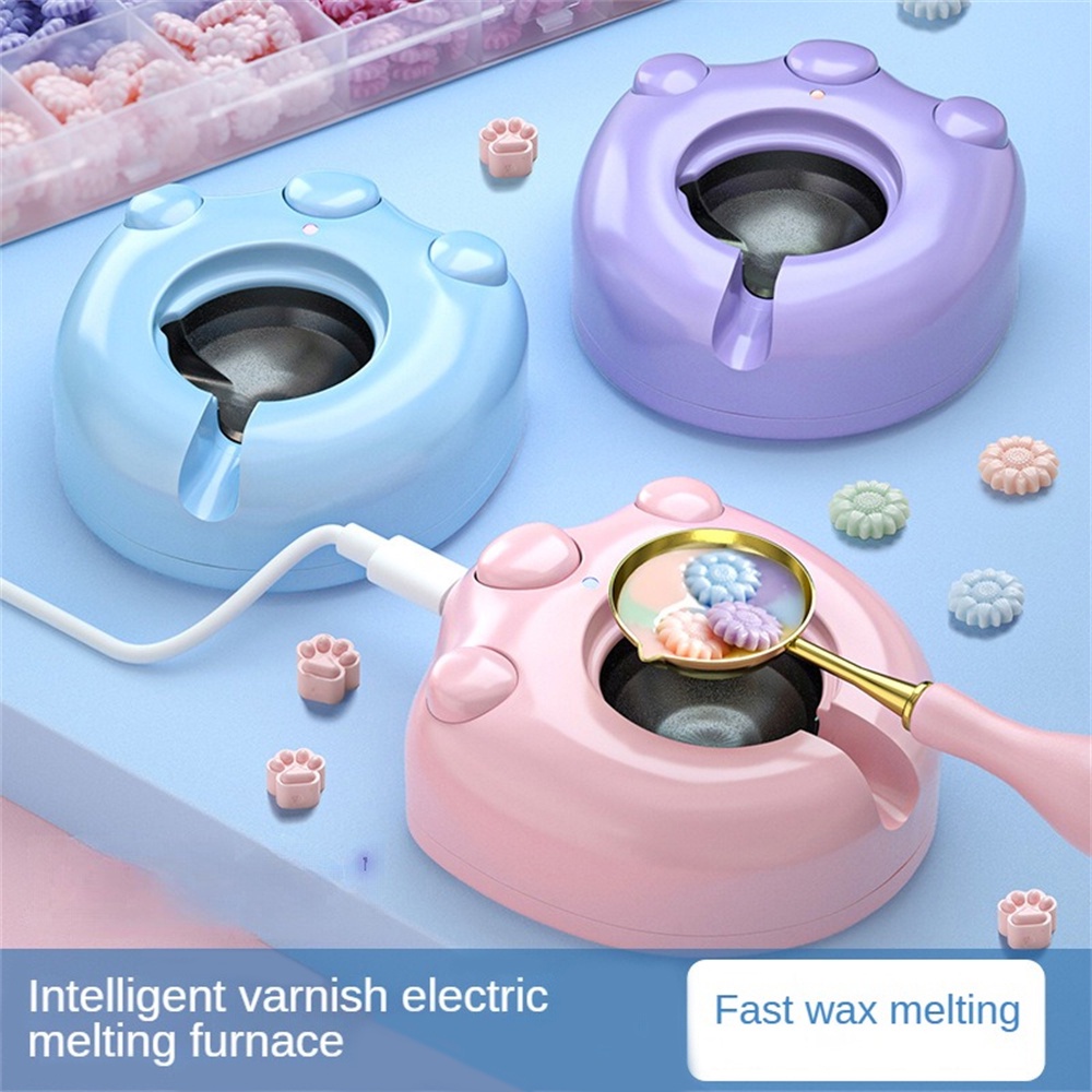 Mới Bộ Dụng Cụ Đóng Dấu Sáp Niêm Phong Móng Vuốt Mèo