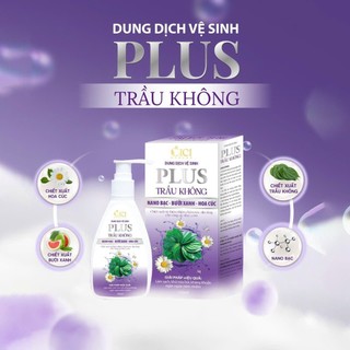 Dung dịch vệ sinh Plus trầu không Queen 150ml