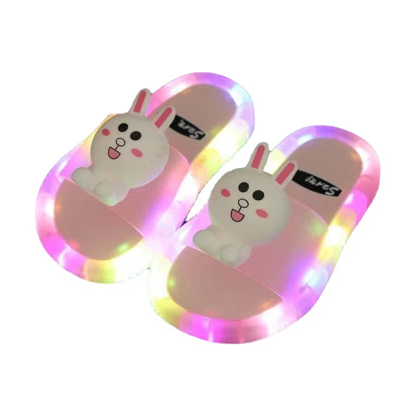 Dép Dạ Quang Dễ Thương Thời Trang Mùa Hè Cho Bé Trai Và Gái