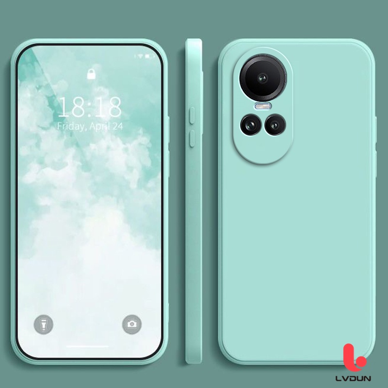Ốp Điện Thoại Cho OPPO Reno10 5G Reno 10Pro 5G Silicone bảo vệ tay áo mềm OPPO Reno10 5G Reno 10Pro 5G 2B-YT
