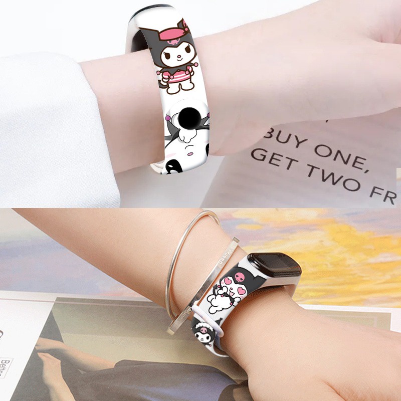Đồng Hồ Thông Minh Đa Màu Sắc Sanrio Kuromi