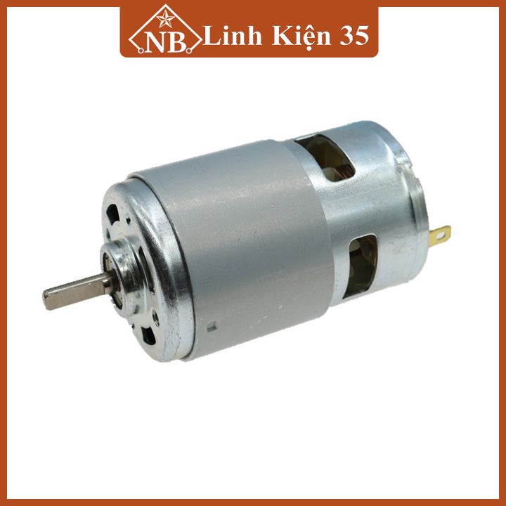 Máy khoan 555/775 độ chính xác cao đầu kẹp trục 5mm chế máy khoan, máy cắt siêu khoẻ