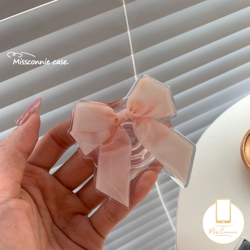 Giá Đỡ Điện Thoại Hình Nơ 3D Đáng Yêu Thời Trang