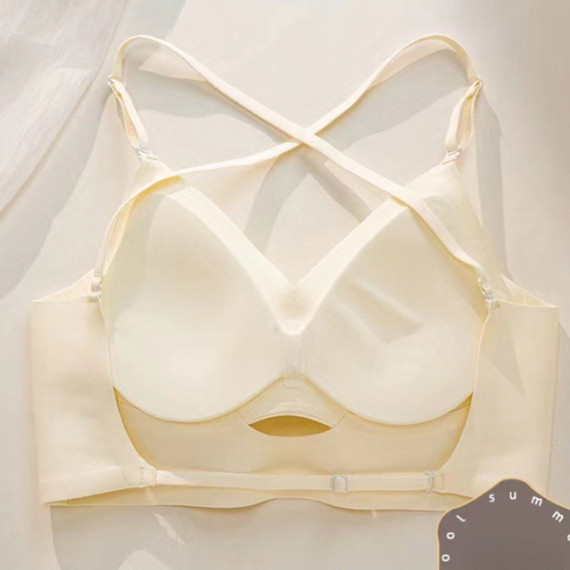 Áo Lót Nâng Ngực Không Đường May Hình Chữ U Hở Lưng Gợi Cảm