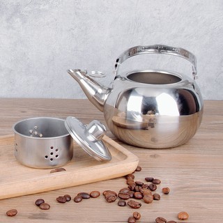 Bình lọc trà inox. ấm pha trà, lọc cà phê inox dung tích 600ml
