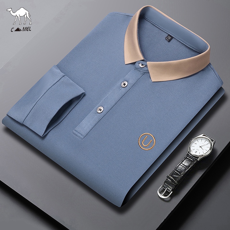Áo Thun Polo Cotton Thêu Họa Tiết Thời Trang Cho Nam