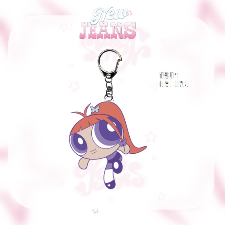 Móc Khóa Hình Thỏ Hoạt Hình Powerpuff Girls