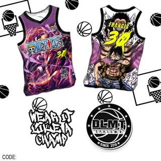 One piece - monkey d luffy - code dlmt111 full sublimation jersey