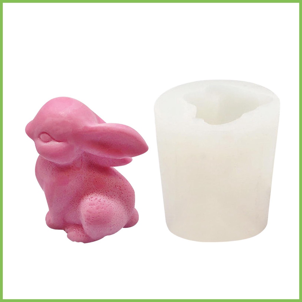 Khuôn silicon bunny khuôn silicon 3d khuôn silicon khuôn bunny khuôn nến thủ công thủ công kẹo sô cô la khuôn bánh gelhvn