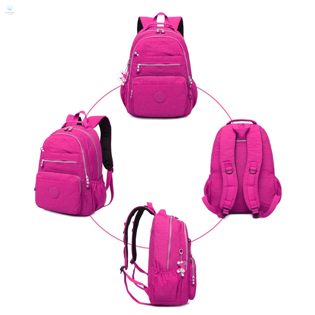 Nam nữ casual daypack classic carry-on backpack túi sách đi học dung lượng lớn