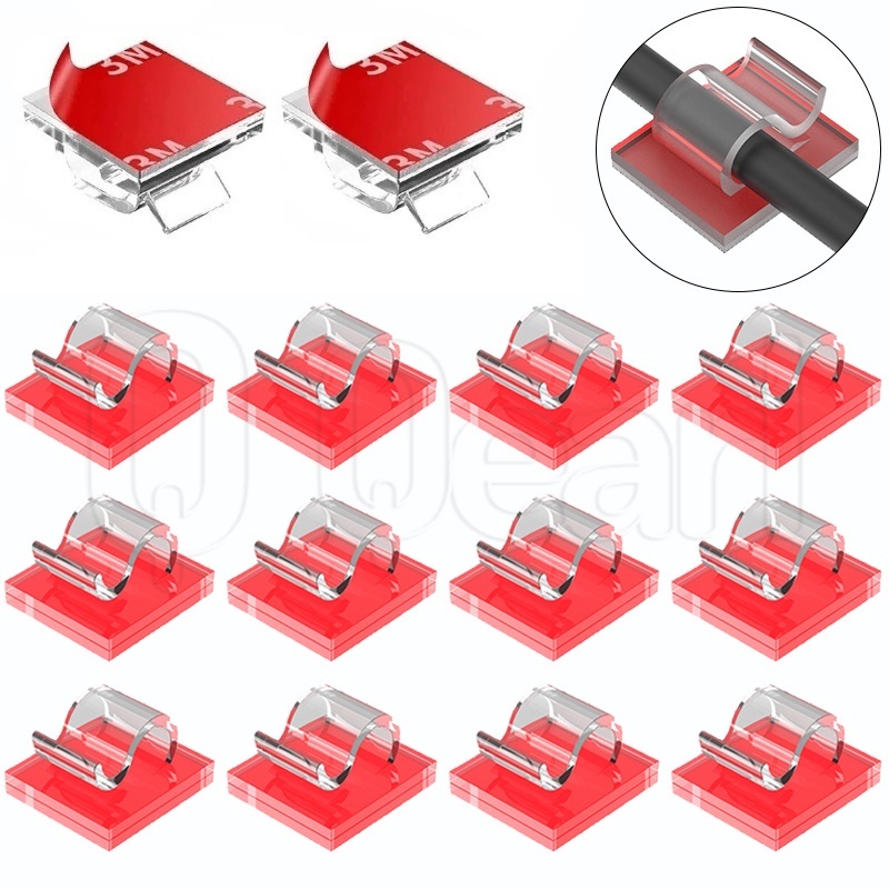 Cáp đa chức năng kẹp tổ chức tự kết dính / cáp usb để bàn bộ bảo vệ kẹp cuộn / giá đỡ dây cáp dữ liệu để bàn / giá đỡ cố định đường dây điện trên ô tô văn phòng tại nhà