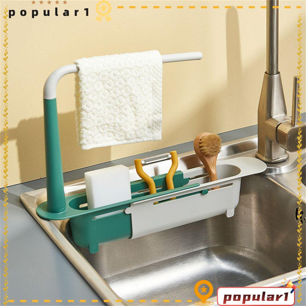 Giá Đỡ Miếng Rửa Chén/ Miếng Rửa Chén Thiết Kế Thoát Nước Đa Năng Tiện Dụng Cho Nhà Bếp