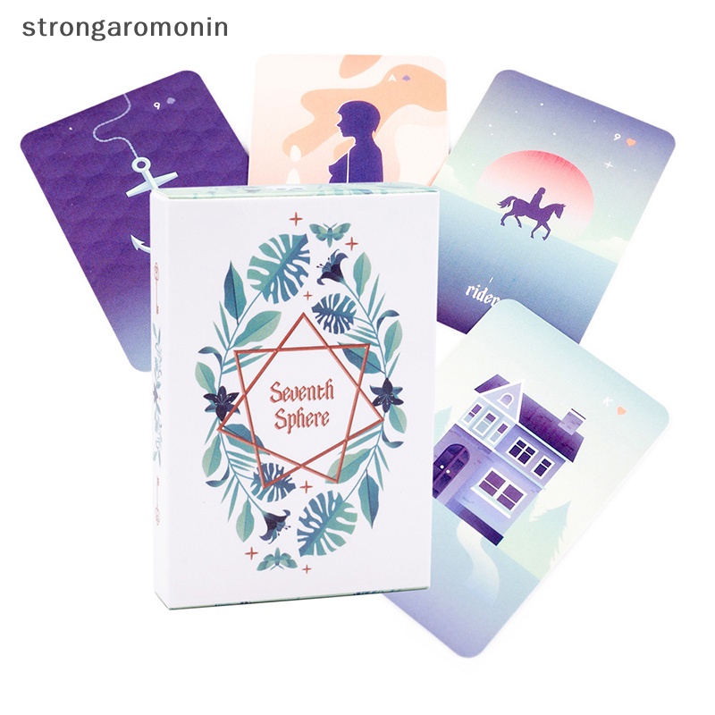 St seventh sphere tarot card lời tiên tri bói toán bộ bài gia đình ban tiệc trò chơi người mới bắt đầu bài bói bài trò chơi st