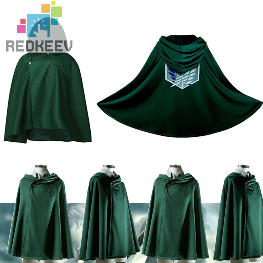 Anime hoodies legion uniform unisex green black cloak cape cosplay costume