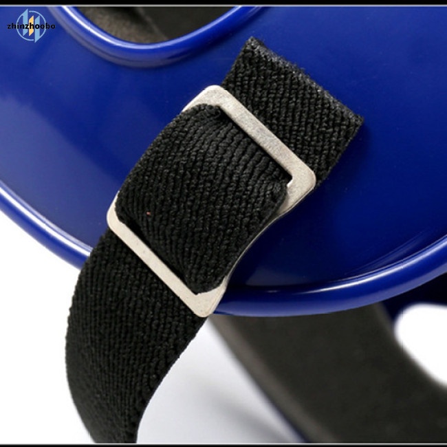 Zhin unisex bảo vệ tai đôi thoáng khí mũ bảo hiểm bóng chày bảo vệ đầu