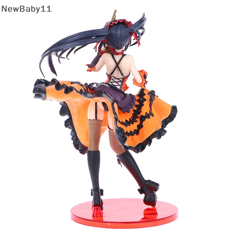 Newbaby date a live kurumi anime figure nhật bản sexy girl action figures tokisaki kurumi figurine sưu tầm búp bê mô hình pvc quà tặng đồ chơi.