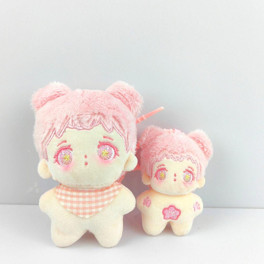 Búp bê bông fuzou mặt dây chuyền sang trọng, cô gái khăn quàng cổ búp bê ngôi sao sang trọng, quà tặng trẻ em mềm mại pp cotton mũm mĩm sáng tạo