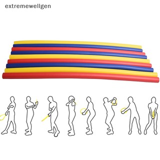 [extremewellgen] Indoor solf golf multi-function swing aid golf power stick swing trainer soft training power whip foam swing stick llf