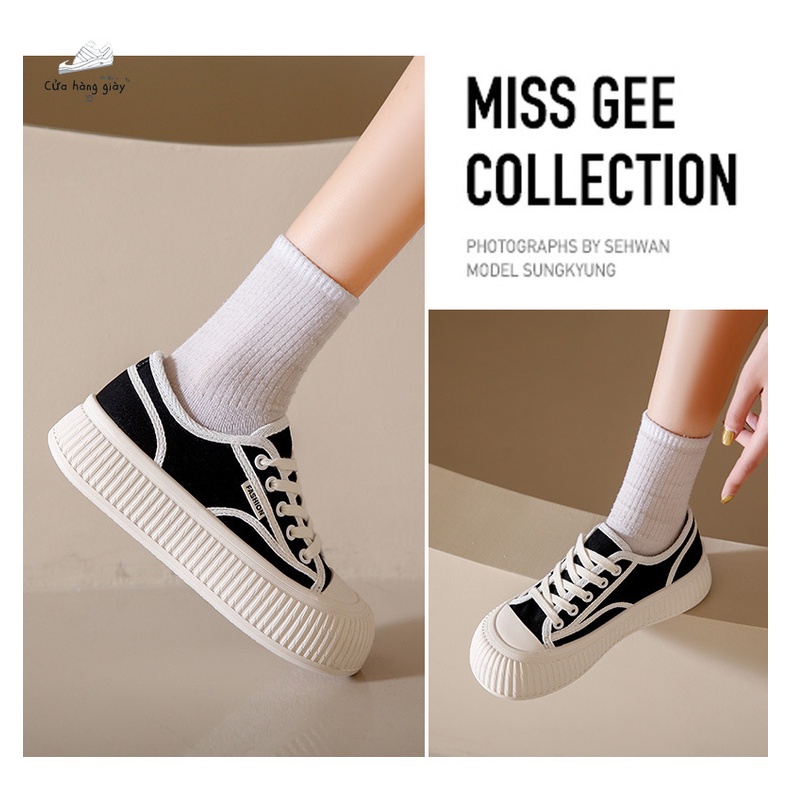 Phiên bản hàn quốc giày vải nữ mùa hè phong cách mới all-match sinh viên phẳng chạy giày thể thao giày thường phụ nữ