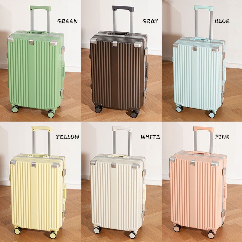 Moweikaidi khung nhôm đa chức năng hành lý nữ vali nội trú 20 inch