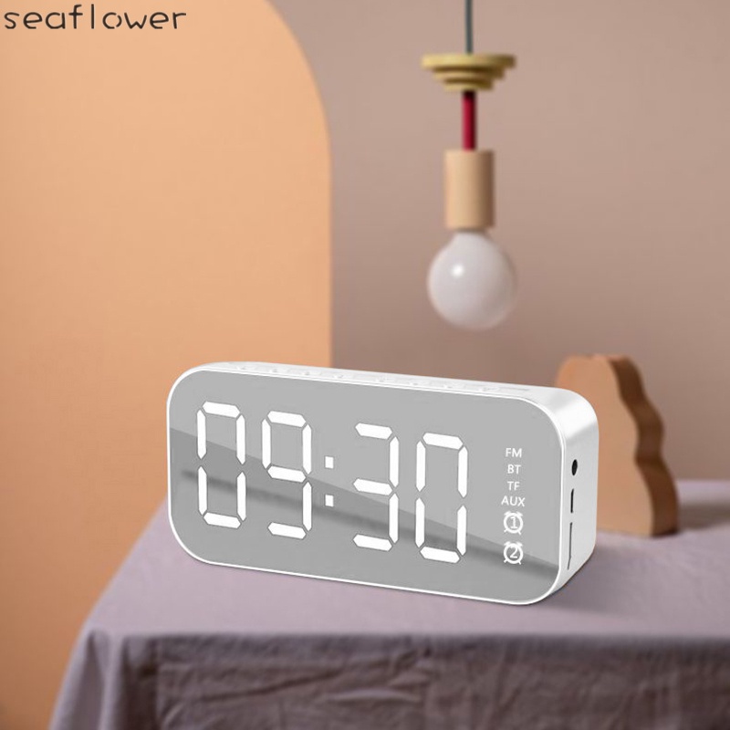 Đồng hồ báo thức radio blue-tooth tương thích 4.1