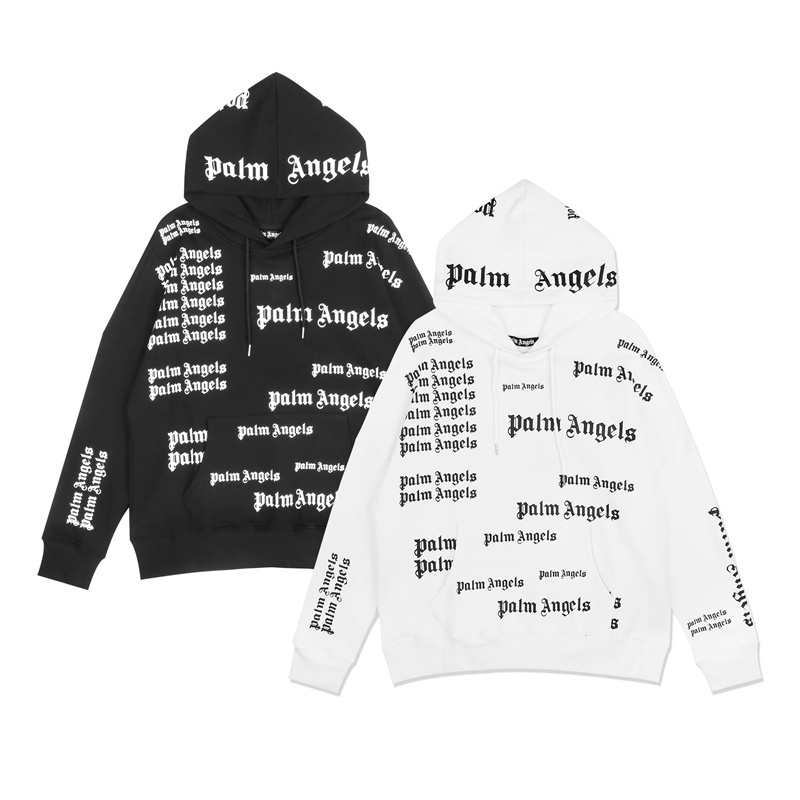 Áo Sweater Có Mũ Trùm Đầu Thương Hiệu Palm Angels Phổ Biến Nhất Phong Cách unisex