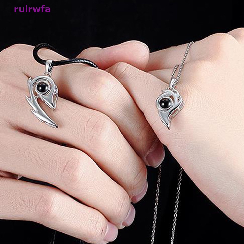 Set 2 Dây Chuyền Cặp Mặt Trời Và Mặt Trăng Có Nam Châm 100 Ngôn Ngữ Mới