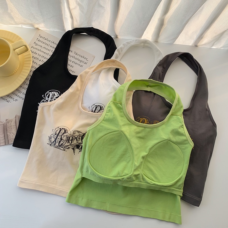 Áo Ống Màu Trơn Có Mút Đệm Ngực Thoáng Khí Gợi Cảm NRVP 2023