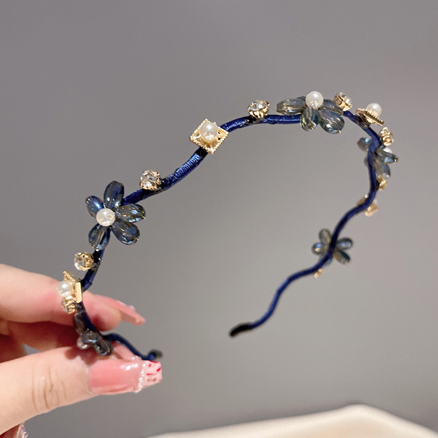Cài Tóc Hình Hoa Đính Ngọc Trai Nhân Tạo Thời Trang